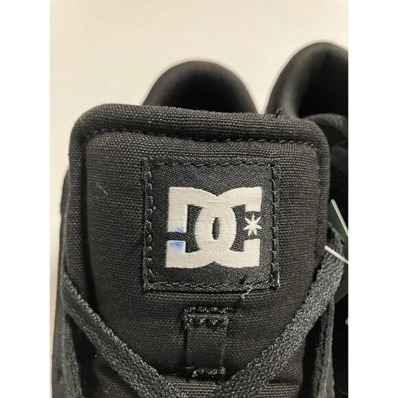 Mens DC Skateboard Shoes Crisis 2 Black White US 11.5 Discolored Rubber NWT - Picture 10 of 10